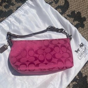 Coach mini hobo purse